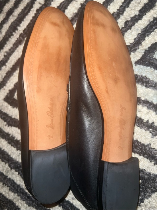Sam Edelman Black Leather Horsebit Loafers main image 5